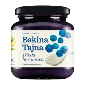 Slatko borovnice domace Bakina tajna375g