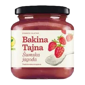 Slatko sumske jagode Bakina tajna 375g
