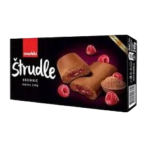 Strudla Brownie malina Medela 240g
