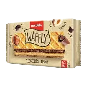 Napolitanka Waffly cokolada lesnik 180g