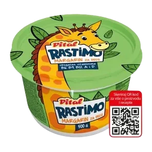 Margarin Rastimo Za Decu 500gr Vital
