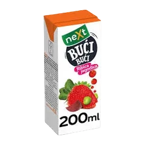 Sok jagoda nektar Next Buci Buci 0,2l