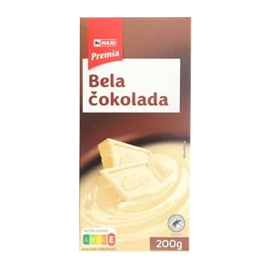 Cokolada bela Maxi 200g