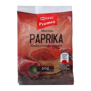 Paprika mlevena Maxi slat.crv.zac.50g