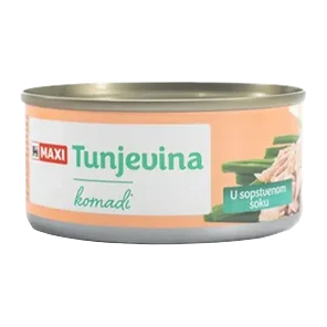 Tunjevina komadi u salamuri Maxi 160g