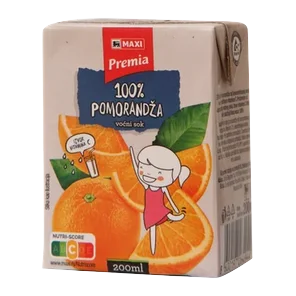 Sok pomoradza 100% Premia 0.2l