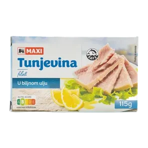 Fileti tunjevine u ulju YF Maxi 115g