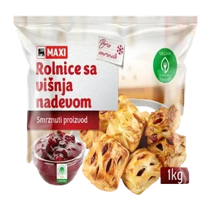 Smrznuta rolnica sa visnjom Maxi 1kg