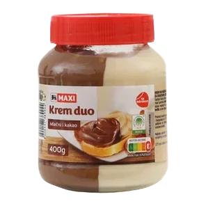 Krem duo mlecni i kakao Maxi 400g