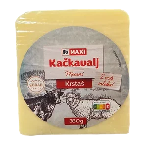 Mesani kackavalj Krstas Maxi 380g