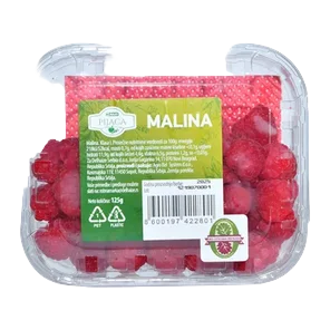 Malina 125g doma. bez ostataka pesticida