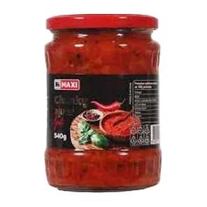 Ajvar ljuti Chunky Maxi 540g.