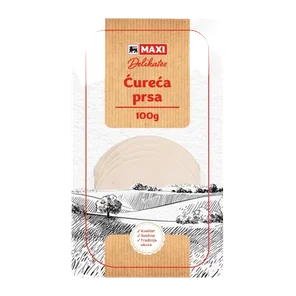 Cureca prsa Maxi 100g