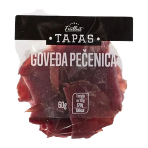 Tapas govedja pecenica slajs EX 60g
