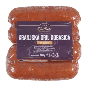 Kranjska gril kob.sa sirom Excellent240g