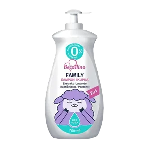 Kupka i sampon Becollino Fami.2u1 750ml