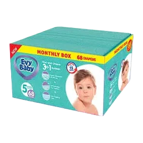 Evybaby pelene za bebe box 5 junior 12-25kg 72/1
