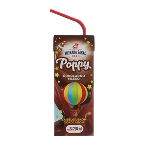 Cokoladno mleko lesnik Poppy 200ml