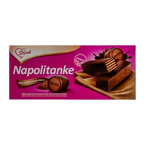 Napolitanke Prelivene 180g Stark
