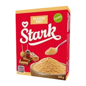 Keks Mleveni 250g Štark
