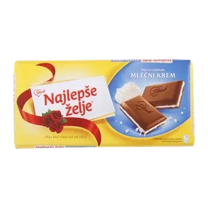 Cokolada mlecna Najlepse zelje 30g