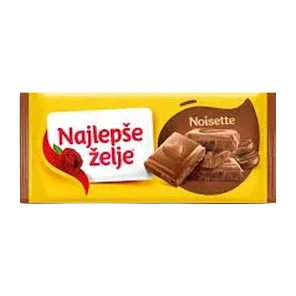 Cokolada noisette Najlepse zelje 180g
