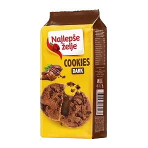 Cookies crna cokolada Najlepse zelje145g