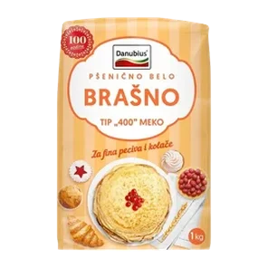 Brasno T 400 Meko 1kg Danubius