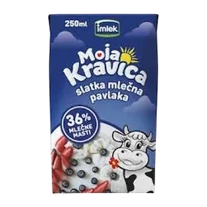 Pavlaka Slatka 36% Tb Moja Kravica 0.25l Imlek Ad
