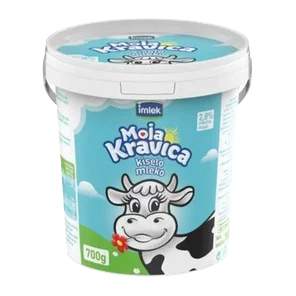 Kiselo Mleko Kantica 2.8% Moja Kravica 700g Imlek Ad