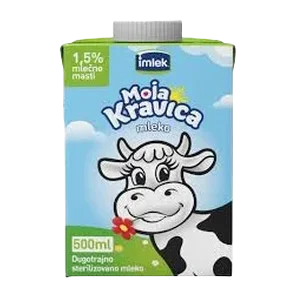Mleko ster.1.5% BP slimMoja kravica500ml