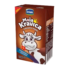 Cokoladno Mleko 4x0.25l Tb+kutija Za Uzinu Moja Kravica