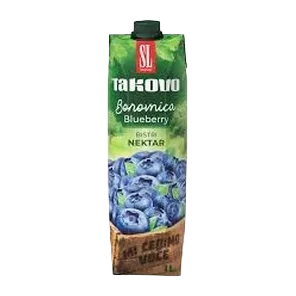 Takovo nektar bistri borovnica 1 l