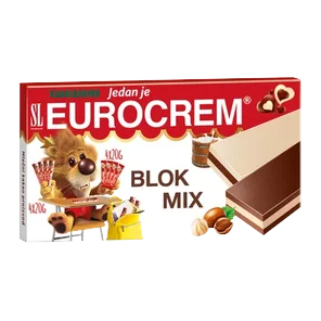 Eurocrem blok mix 160 g