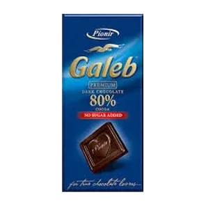 Cokolada Galeb 80% Bez Secera 100g