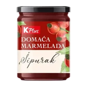 Marmelada K Plus Šipurak 370g