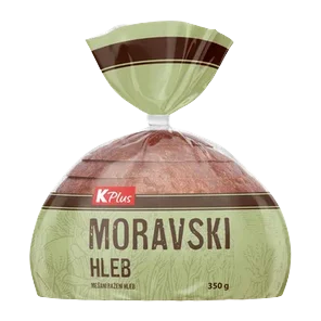 Hleb K Plus Moravski Pak 350g