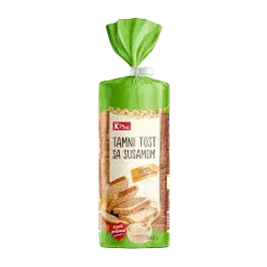 Tost K Plus Tamni Susam 500g