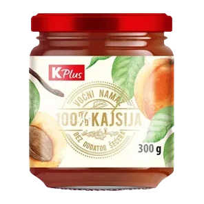 Namaz Voćni 100% Kajsija 300g K Plu