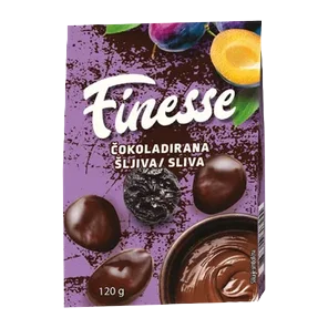 Šljiva Suva Čoko 120g Finesse