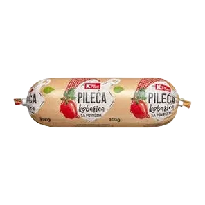 Kobasica Pileća Sa Povr 300g K Plus