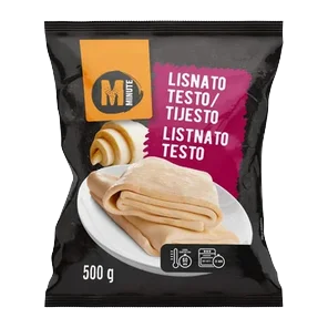 Testo Lisnato 500g Minute