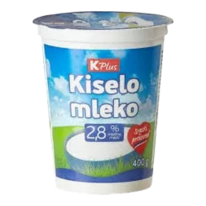 Kiselo Mleko 2,8%mm 400g K Plus