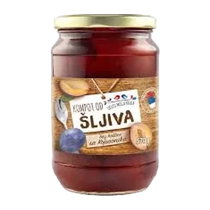 Kompot Šljiva 570g Umk