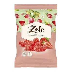 Žele Bombone Jagoda 100g K Plus