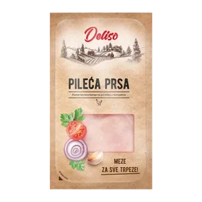 Prsa Pileća Slajs 100g Deliso