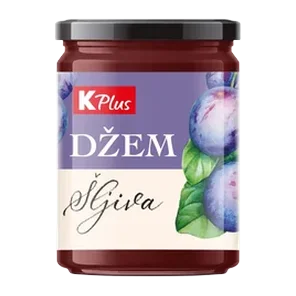 Džem Šljiva 360g K Plus