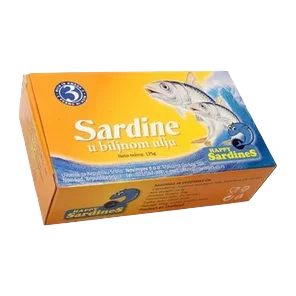 Sardine U Biljnom Ulju 125g Tm