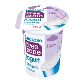 Jogurt Bez Laktoze 180g Free Zone