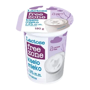 Kiselo Mleko Bez Lakt 180g Free Zon